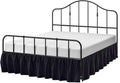Microfiber Bed Skirt - King - 15 in Drop