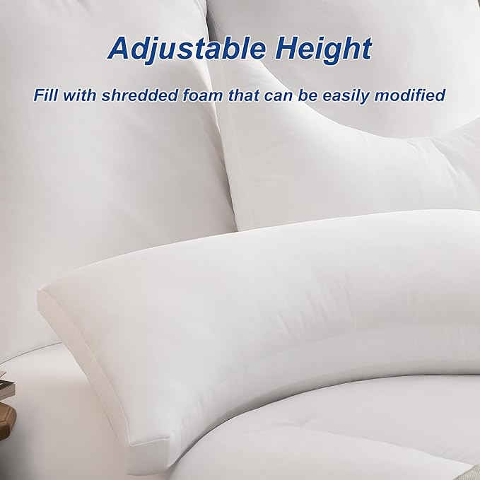 100% Cotton Bed Pillow - King