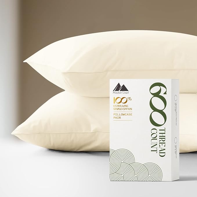 Linen Cooling Pillowcase Set - King - 2 Piece