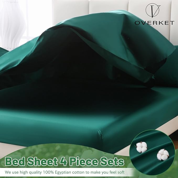 Bed Sheet Set - California King - 4 Piece