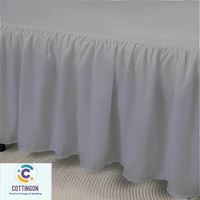 Microfiber Bed Skirt - Full - 15 in Drop
