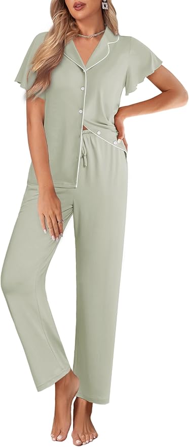 Women's Pants Pajama Set - 2 Piece