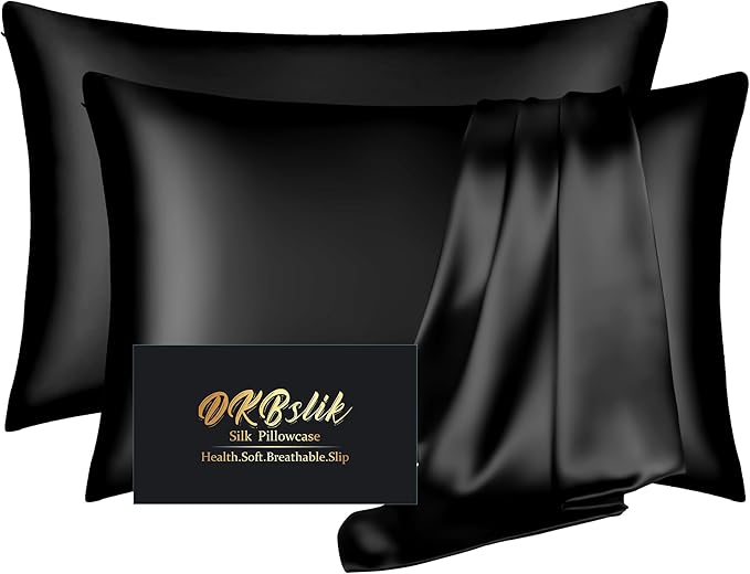Mulberry Silk Pillowcase Set - King - 2 Pack - 2 Piece