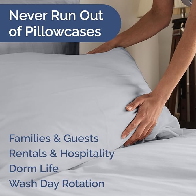 Pillowcase Set - Queen - 10 Piece