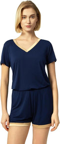 Bamboo Shorts Pajama Set - Short Sleeve - 2 Piece