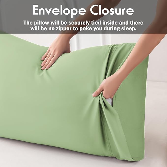 Bamboo Cooling Pillowcase Set - King - 2 Pack