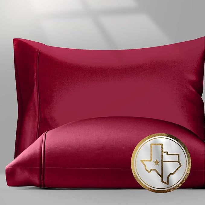 Linen Pillowcase Set - King - 2 Piece
