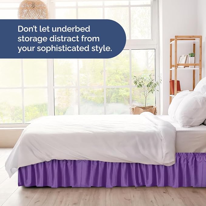 Bed Skirt - Twin XL - 24 in Drop
