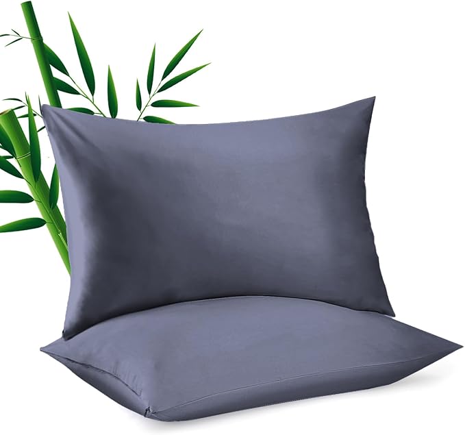 Bamboo Cooling Pillowcase Set - King - 2 Pack - 2 Piece