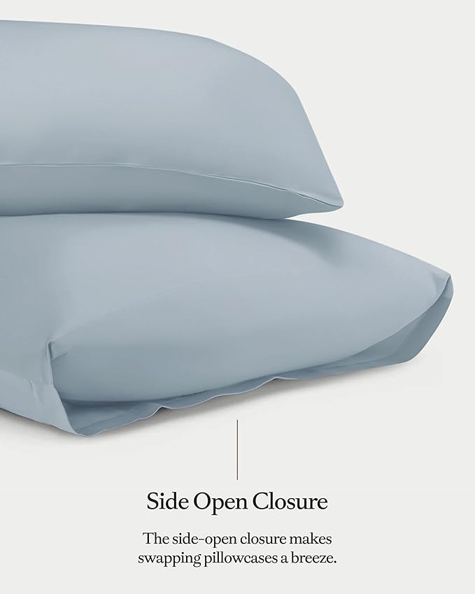 Bamboo Pillowcase Set - King - 2 Piece