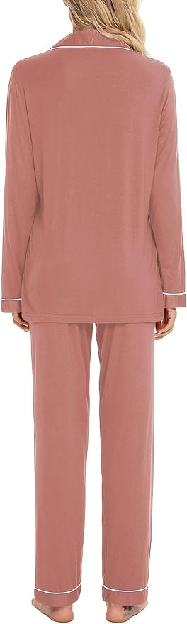 Women's Pants Pajama Set - Long Sleeve - 2 Piece