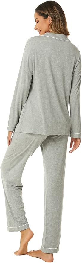 Women's Pajama Set - Long Sleeve - 2 Piece