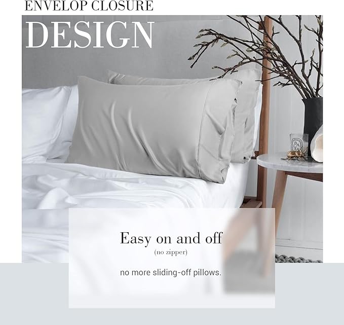 Cooling Pillowcase Set - Queen - 20 x 30 in - 2 Piece