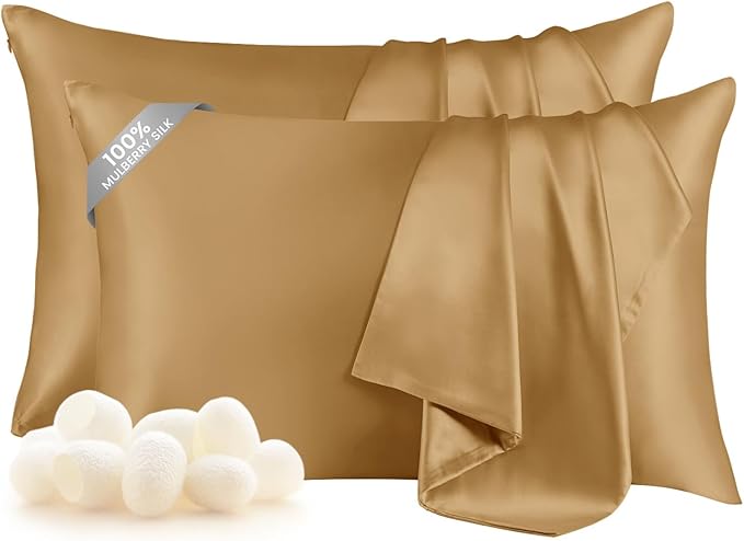 Mulberry Silk Pillowcase Set - King - 2 Piece