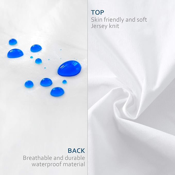 Waterproof Pillow Protector - 22 x 22 in - 4 Piece