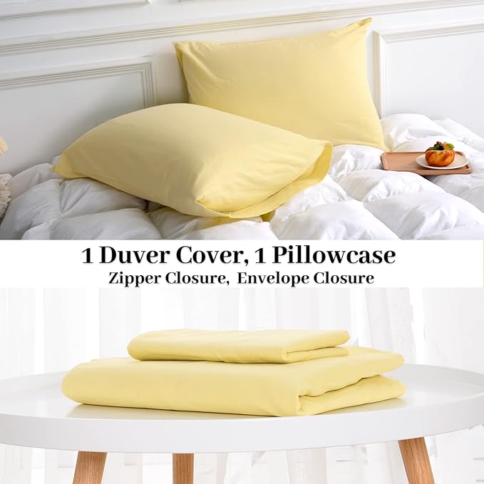 Linen Duvet Cover Set - Queen - 3 Piece