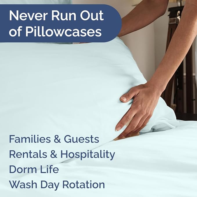 Pillowcase Set - King - 8 Piece