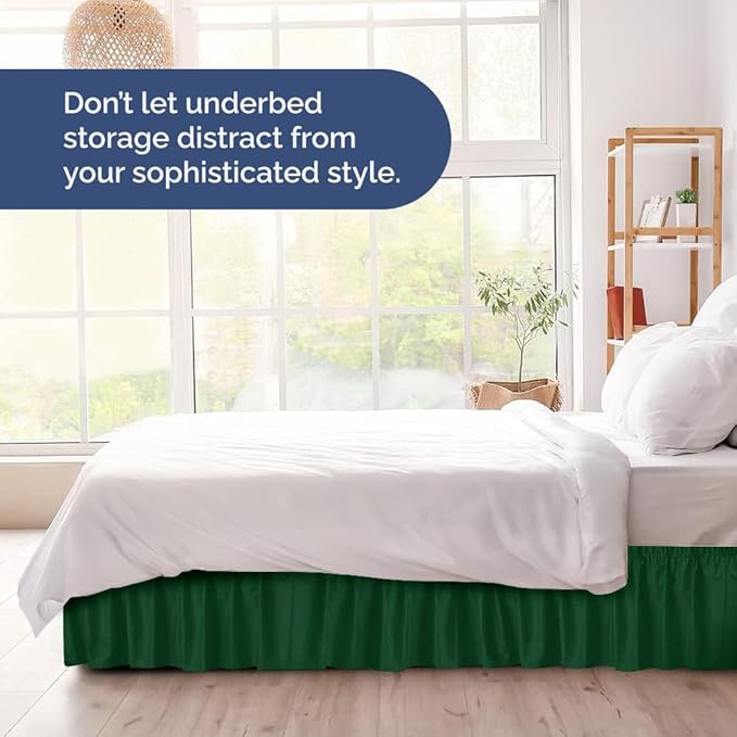 Bed Skirt - King - 12 in Drop