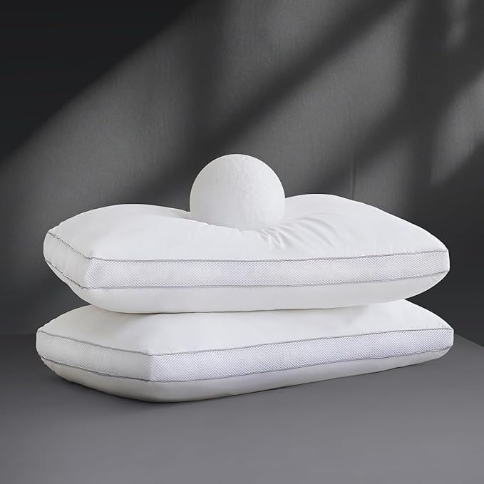 Bed Pillow - King - 2 Piece
