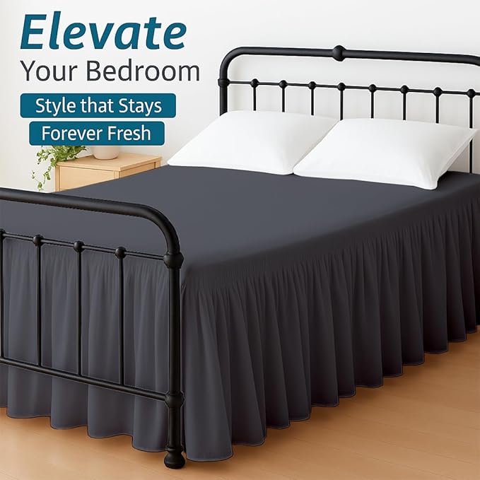 Linen Bed Skirt - King