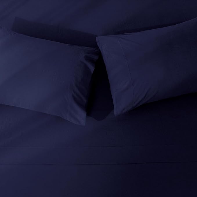 Linen Bed Sheet Set - Full - 4 Piece