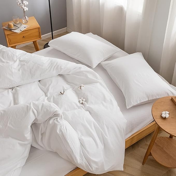 Linen Duvet Cover Set - Full