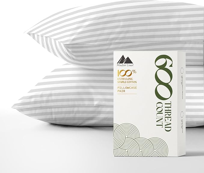 Linen Pillowcase Set - Queen - 2 Piece