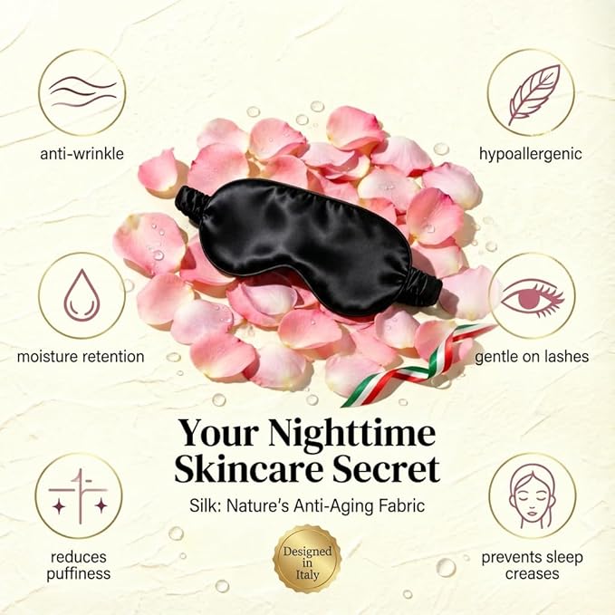 Mulberry Silk Blackout Sleep Mask