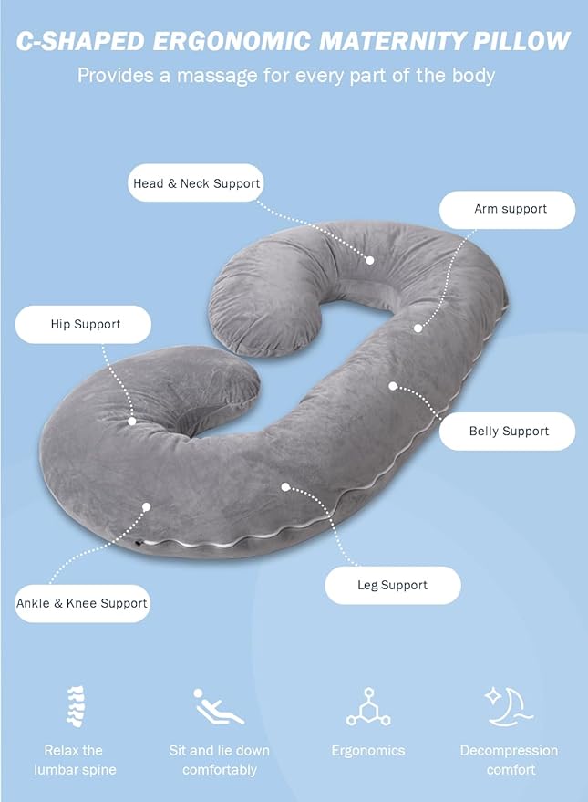 Velvet Body Pillow