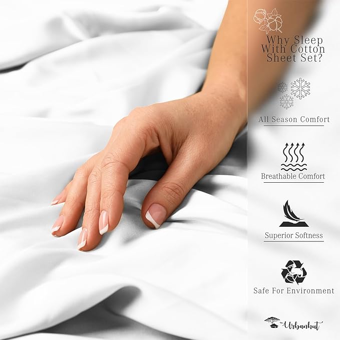 Bed Sheet Set - Twin - 16 in Deep Pocket - 3 Piece