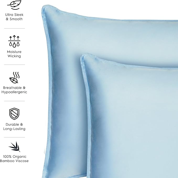 Bamboo Cooling Pillowcase - King
