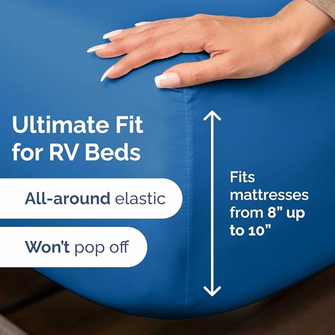 Cooling Bed Sheet Set - Queen - 4 Piece