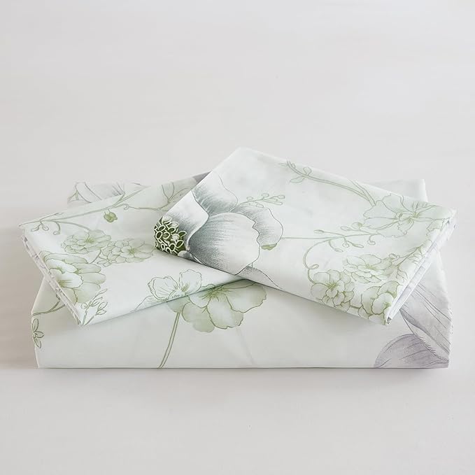 100% Cotton Duvet Cover Set - King - 3 Piece