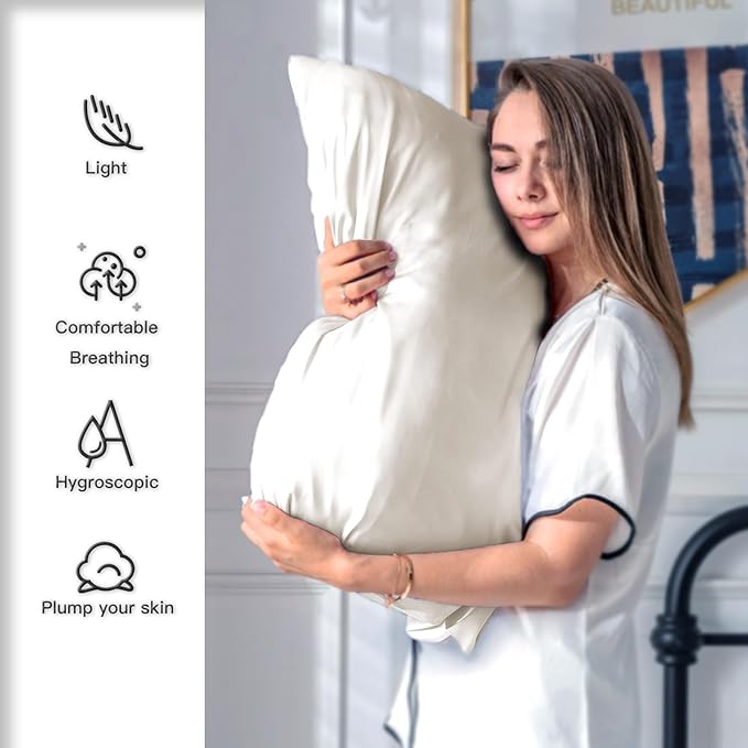 Satin Pillowcase Set - Queen - 2 Piece