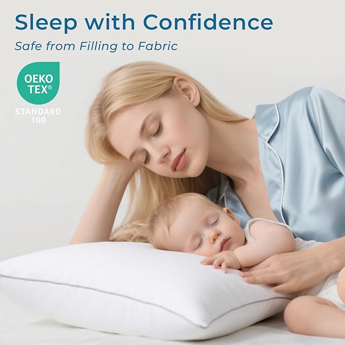 Down Alternative Bed Pillow - King - 4 Pack