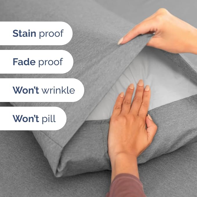 Cooling Bed Sheet Set - Full - 4 Piece