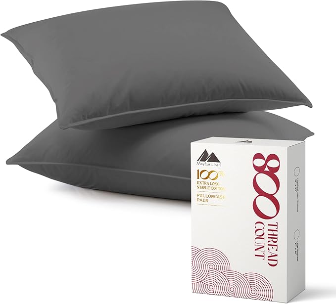 Linen Cooling Pillowcase Set - King - 2 Piece