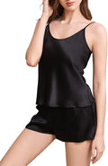 Women's Mulberry Silk Shorts Pajama Set - 2 Piece