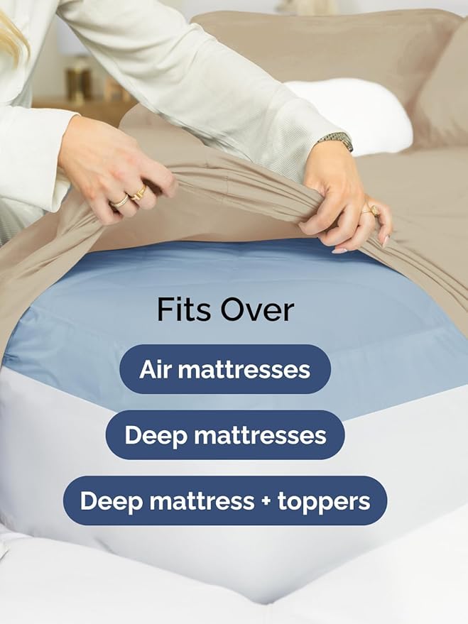 Cooling Bed Sheet Set - Twin - 4 Piece
