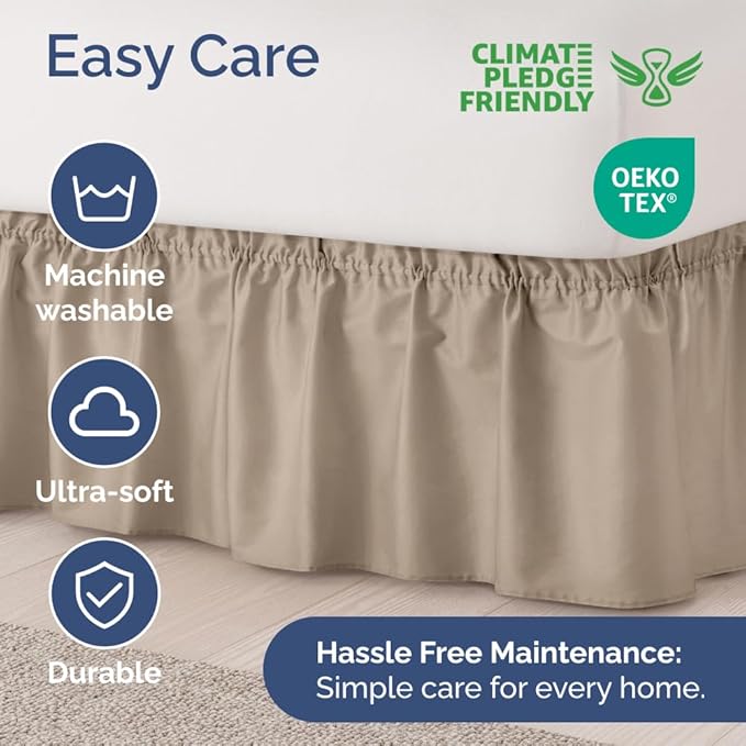 Bed Skirt - Twin - 14 in Drop
