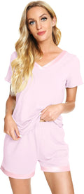 Women's Bamboo Cooling Pajama Set - Short Sleeve - 2 Piece