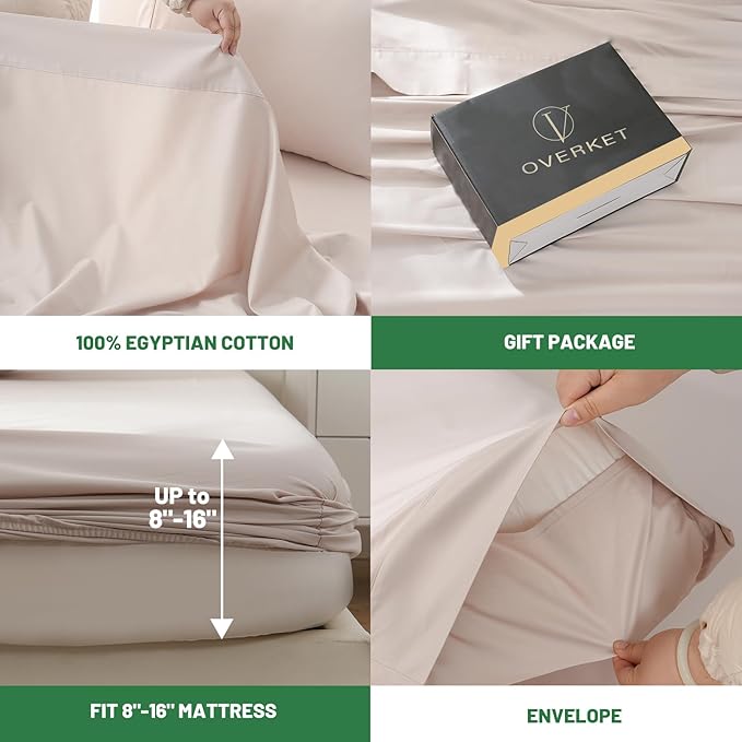 Bed Sheet Set - Full - 4 Piece