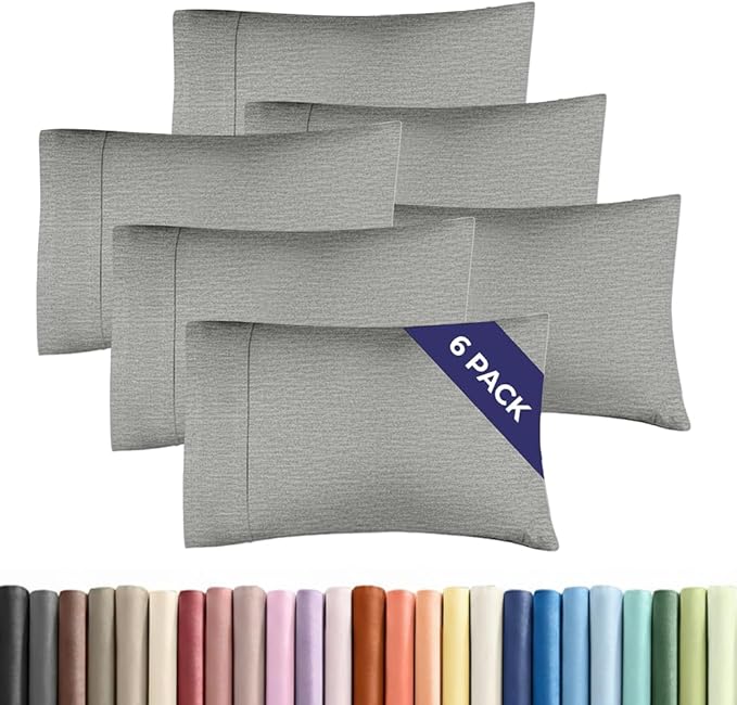 Pillowcase Set - King - 6 Piece