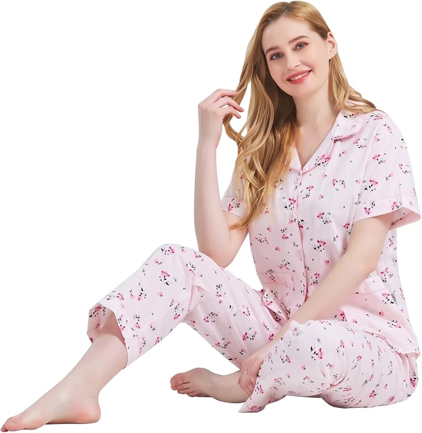 Women's Pants Pajama Set - 4 Piece