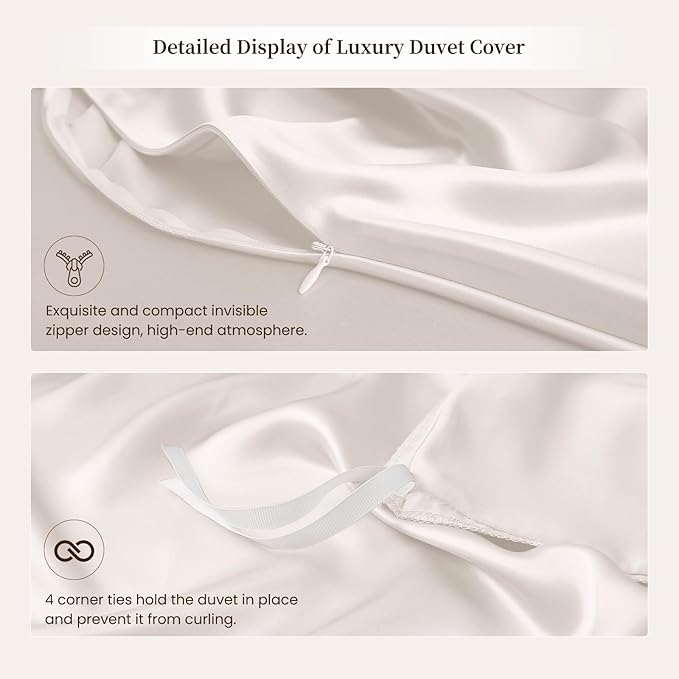 Mulberry Silk Duvet Cover - King