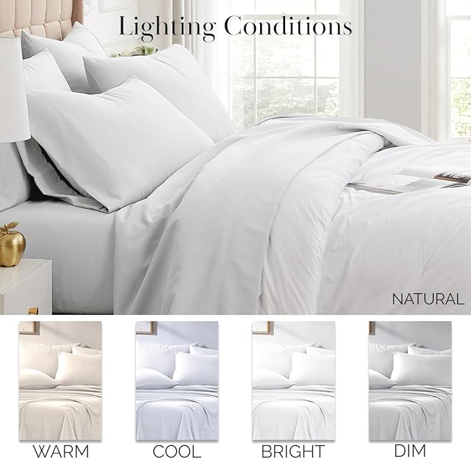 Microfiber Bed Sheet Set - California King - 4 Piece