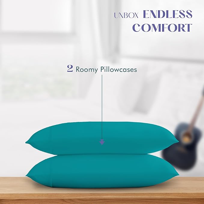 Linen Cooling Pillowcase Set - Queen - 2 Piece