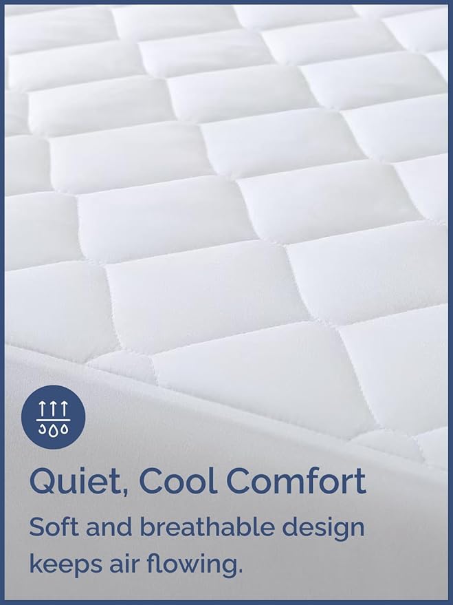 Mattress Pad - Twin XL - 16 in Deep Pocket