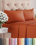 Cooling Bed Sheet Set - Twin - 16 in Deep Pocket - 4 Piece