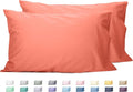 100% Cotton Pillowcase Set - King - 20 x 40 in - 2 Piece
